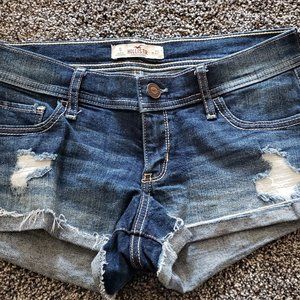 Hollister Size 3 Denim Shorts